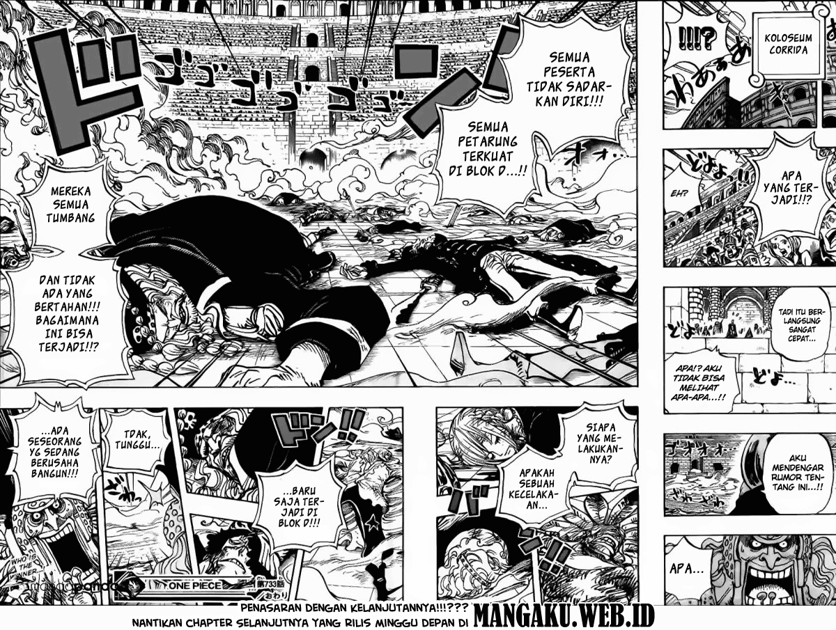 One Piece Chapter 733