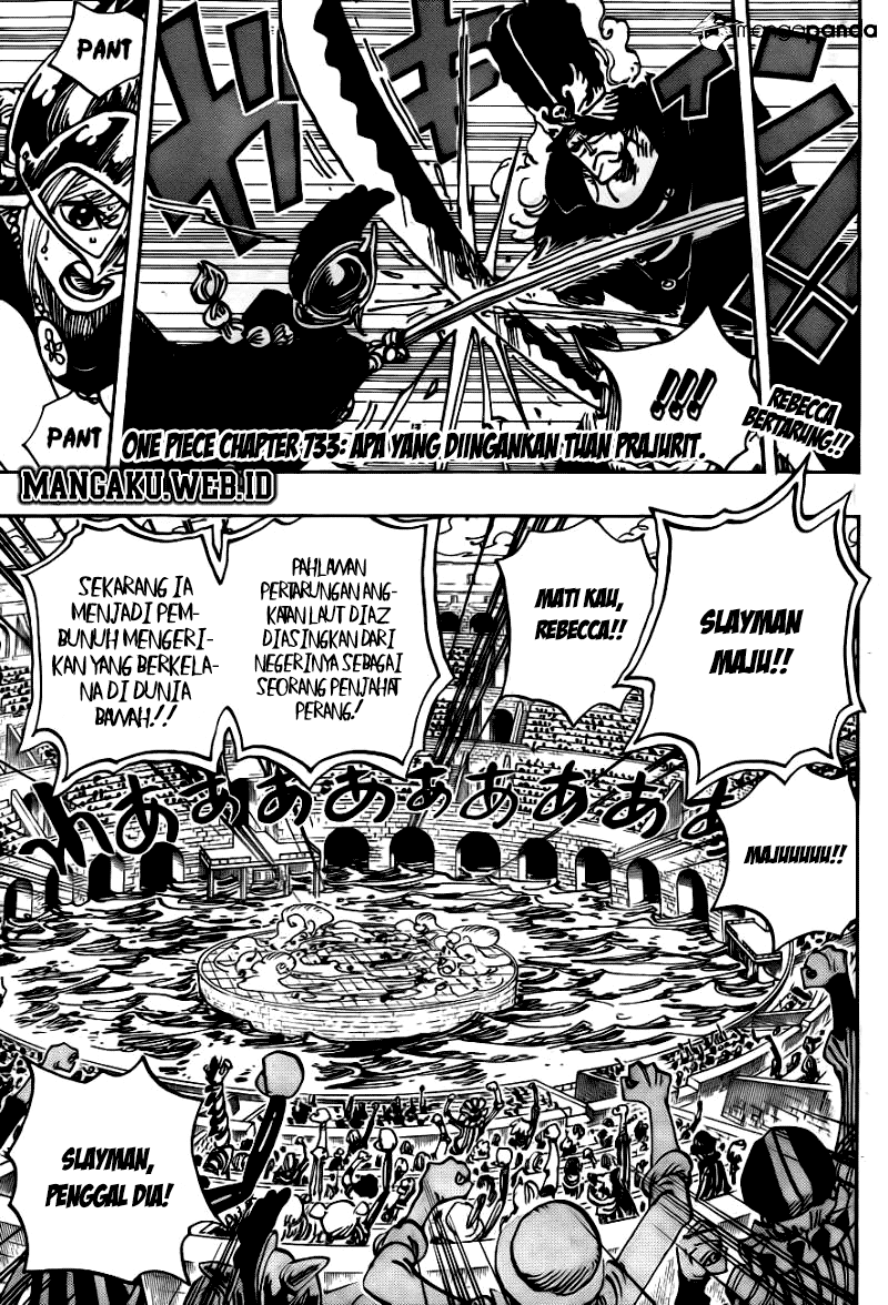 One Piece Chapter 733