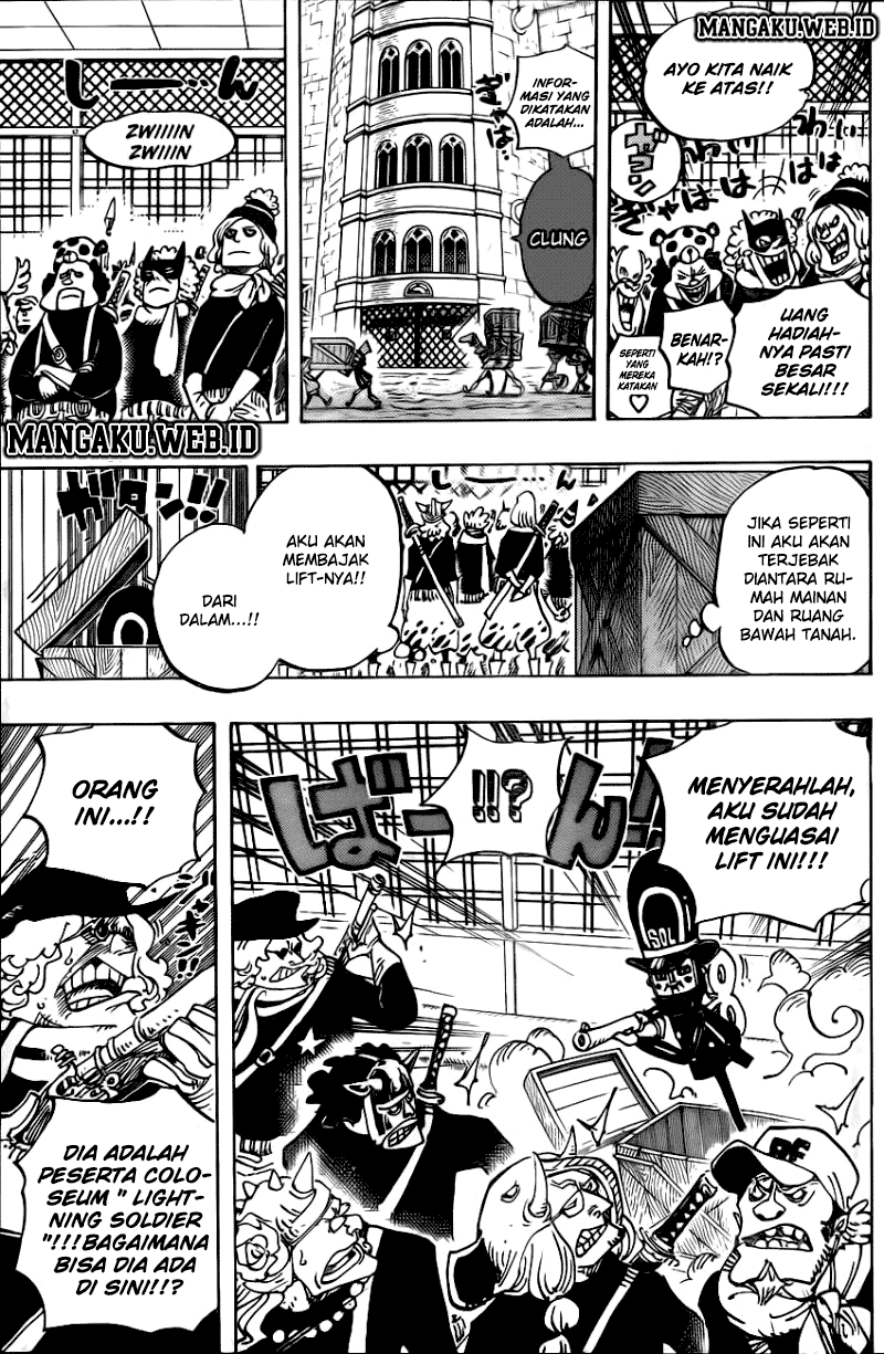 One Piece Chapter 733