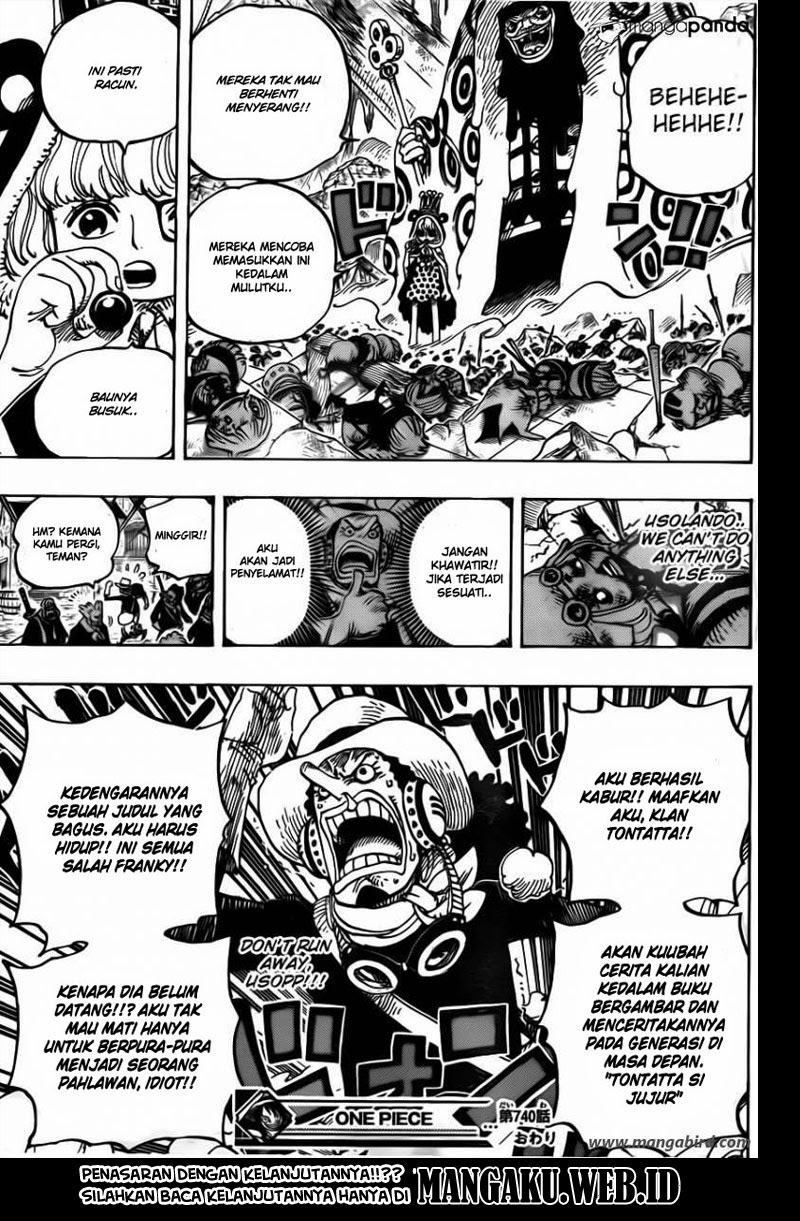 One Piece Chapter 740