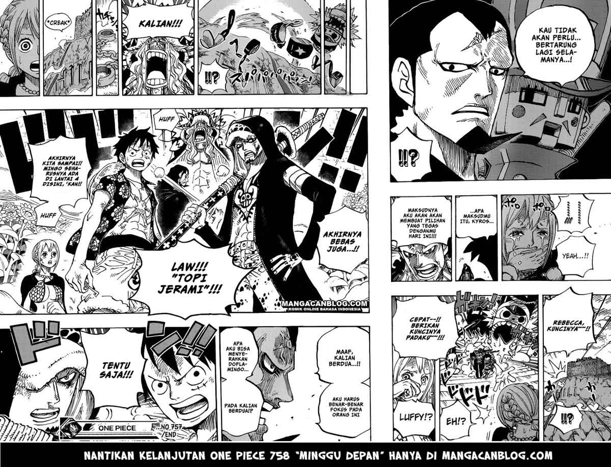 One Piece Chapter 757