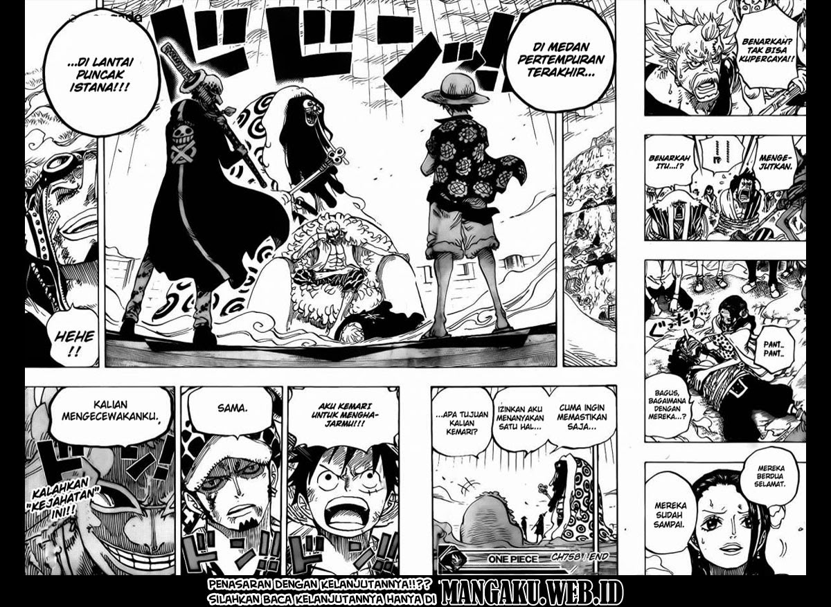 One Piece Chapter 758