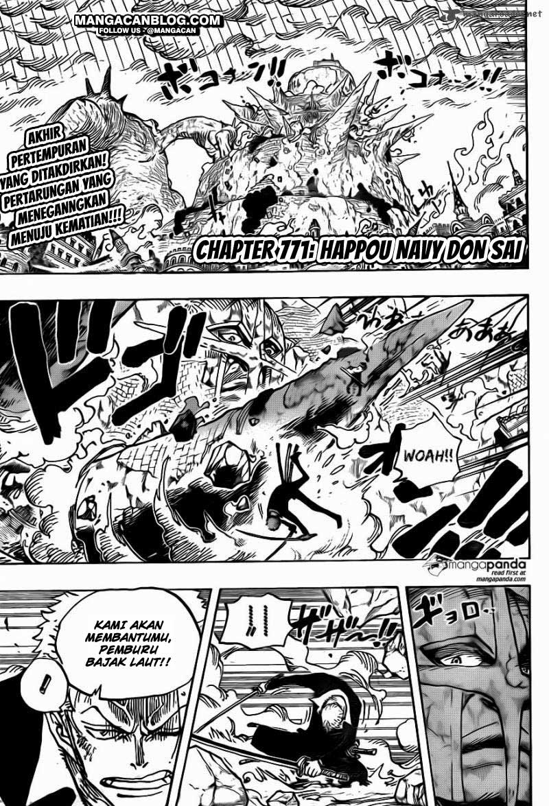 One Piece Chapter 771