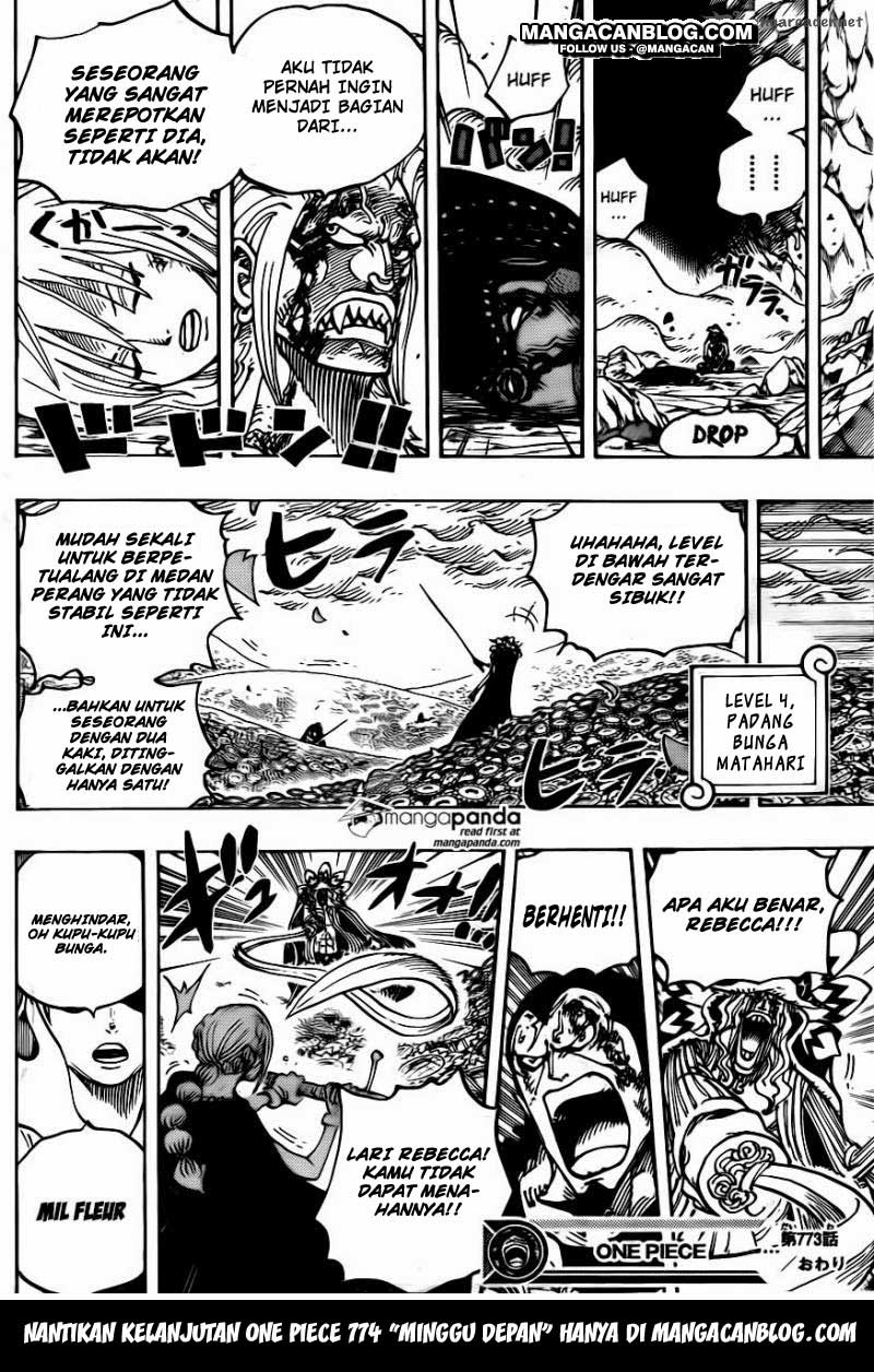 One Piece Chapter 773