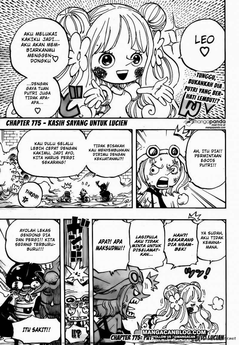 One Piece Chapter 775