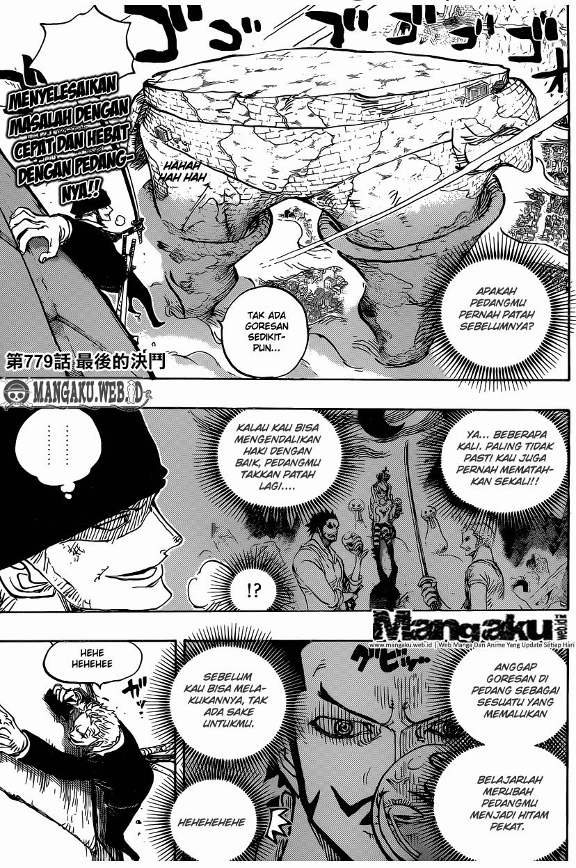 One Piece Chapter 779