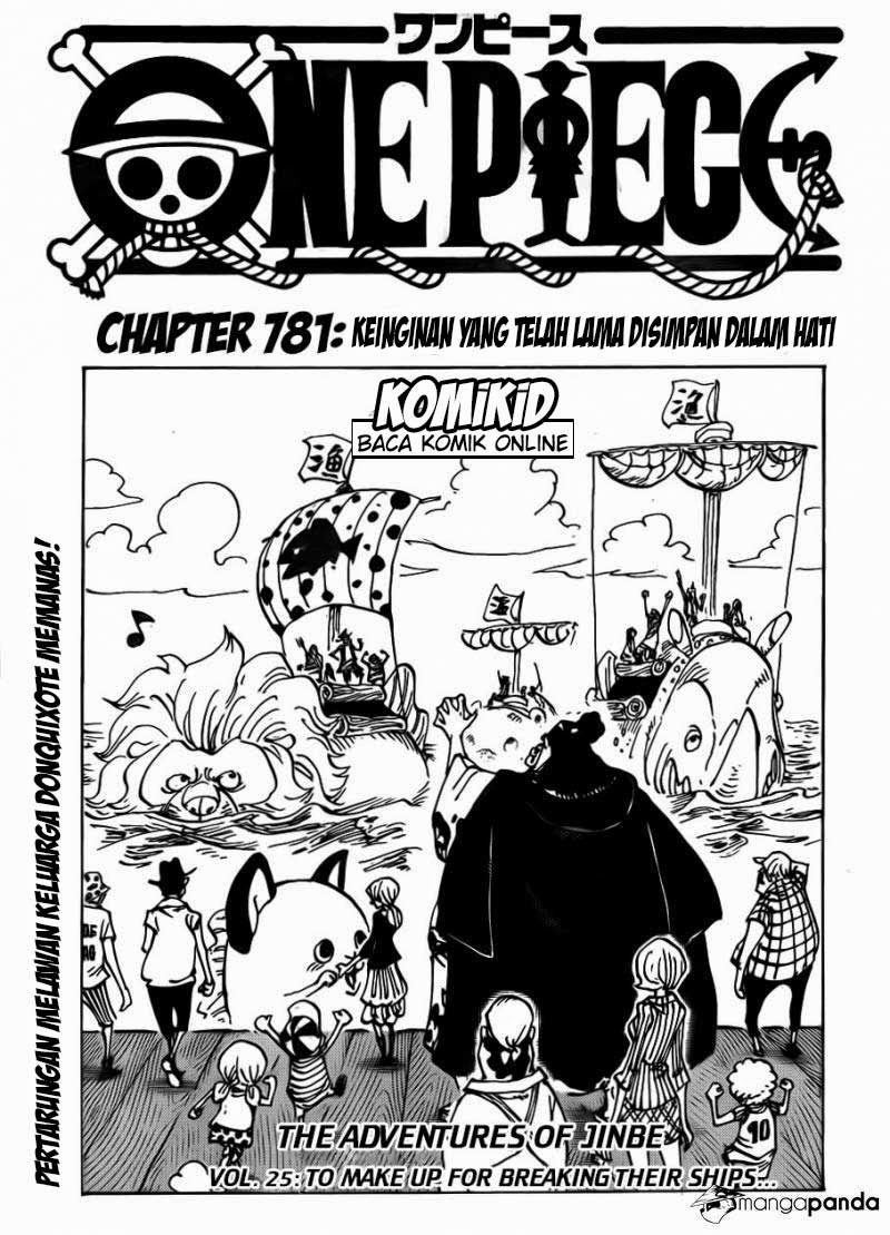 One Piece Chapter 781