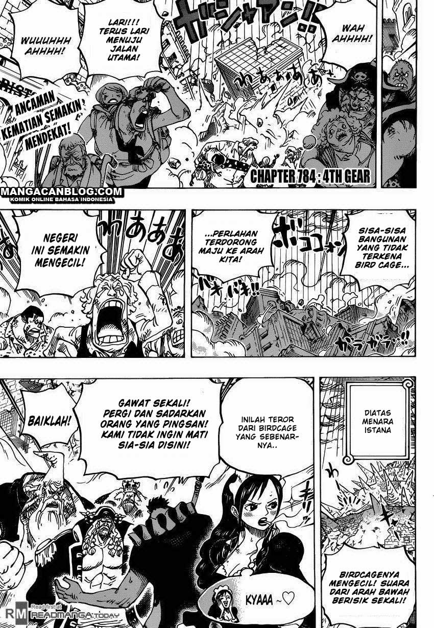 One Piece Chapter 784