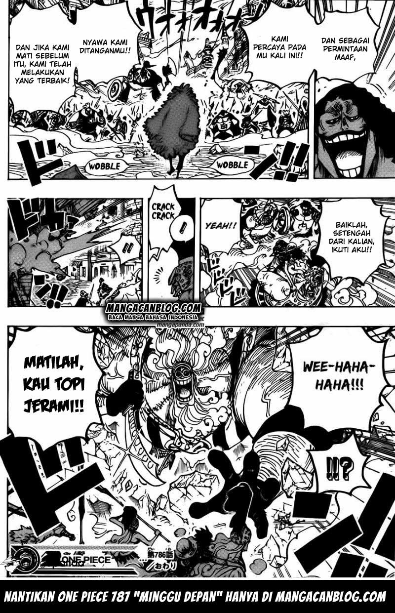 One Piece Chapter 786