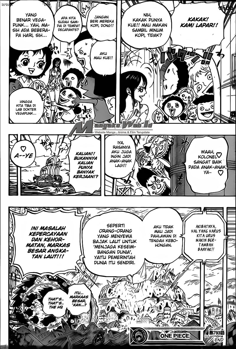 One Piece Chapter 793