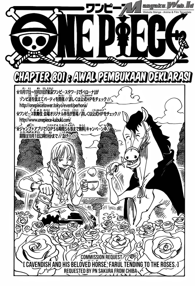 One Piece Chapter 801