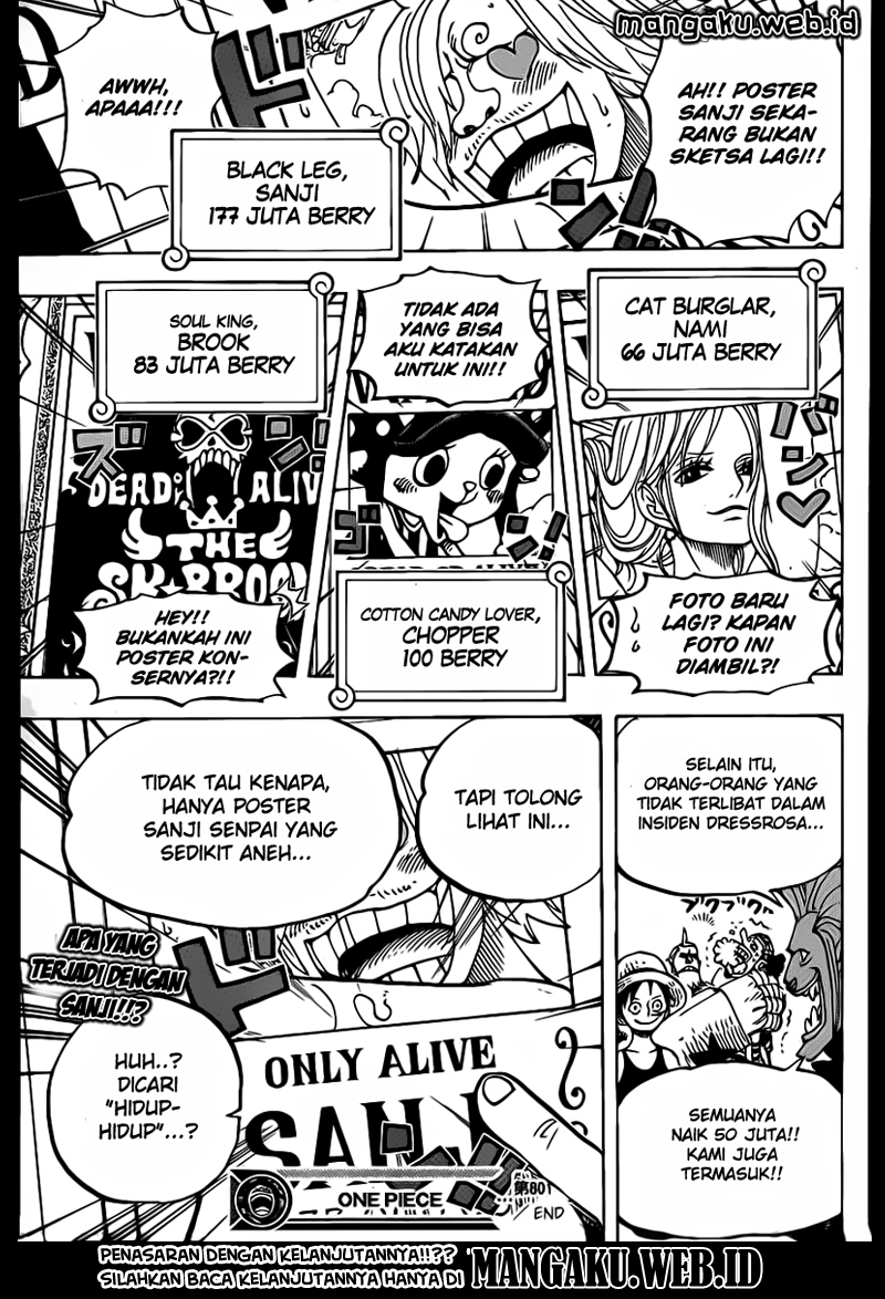 One Piece Chapter 801