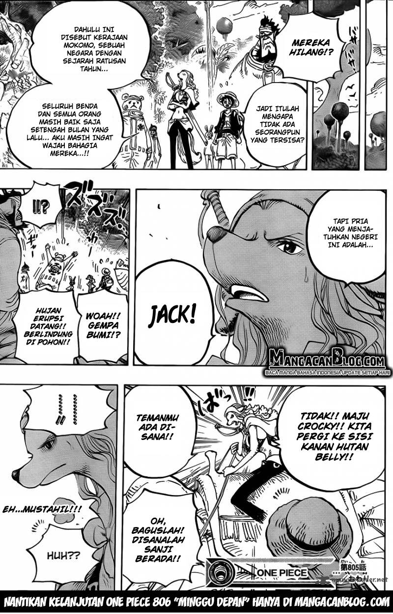 One Piece Chapter 805