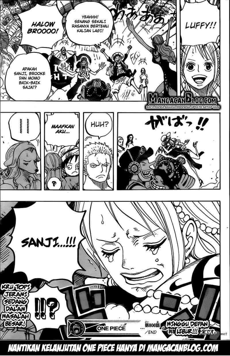 One Piece Chapter 806