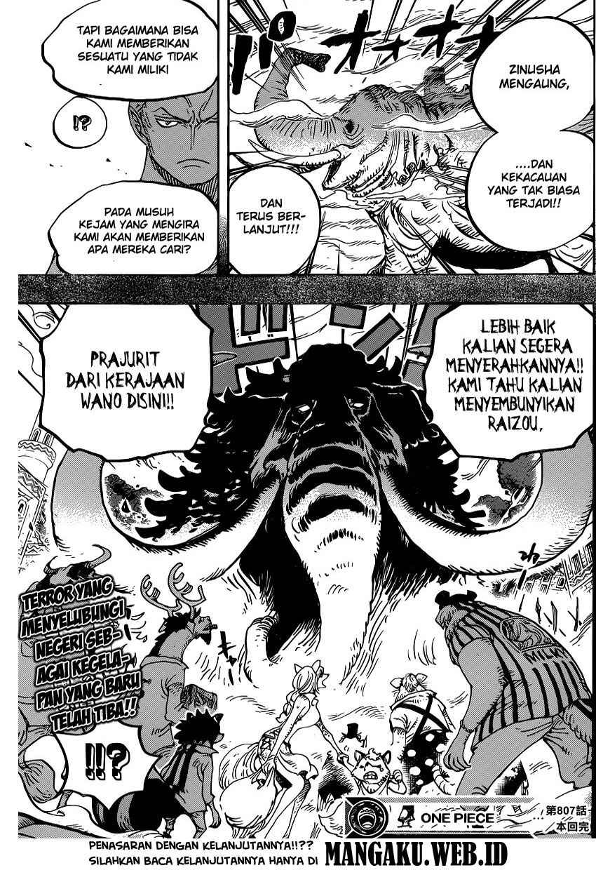 One Piece Chapter 807