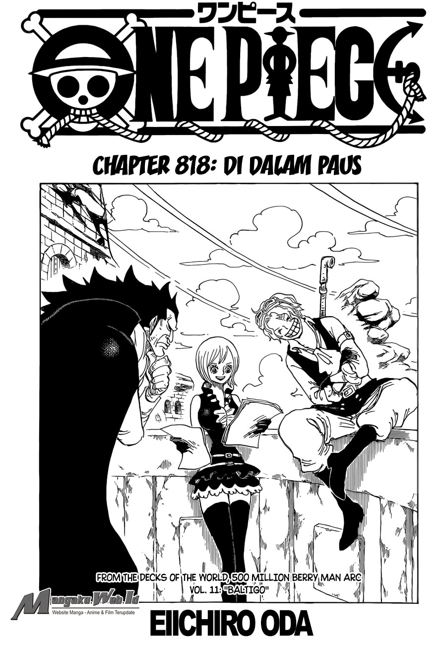 One Piece Chapter 818