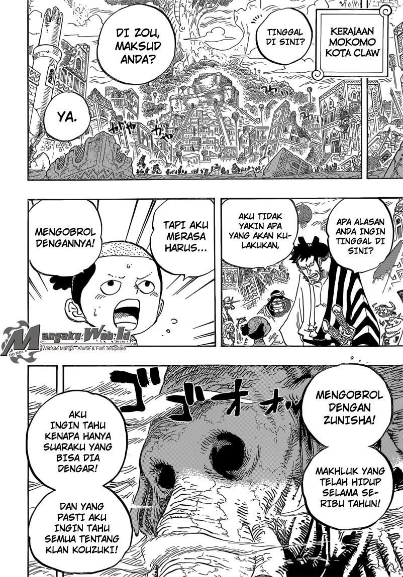 One Piece Chapter 822