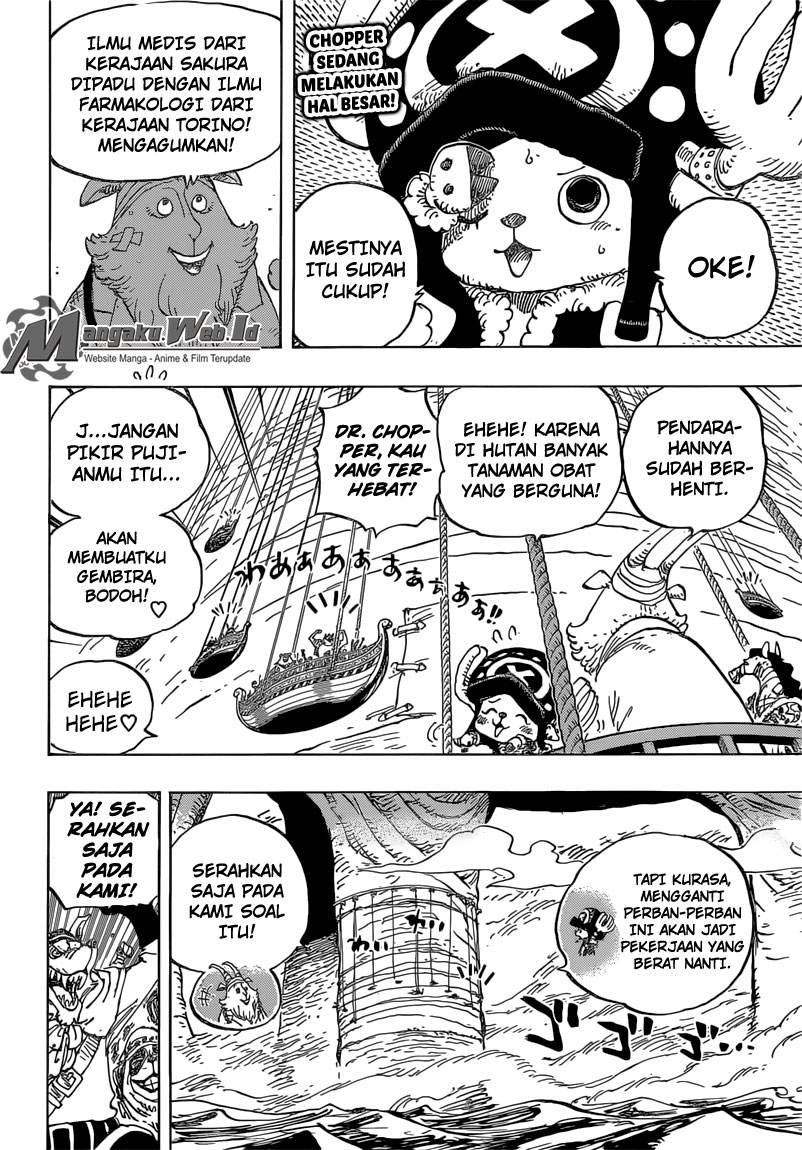 One Piece Chapter 822