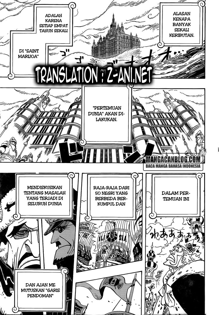 One Piece Chapter 823