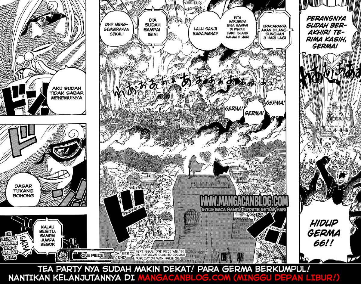 One Piece Chapter 828