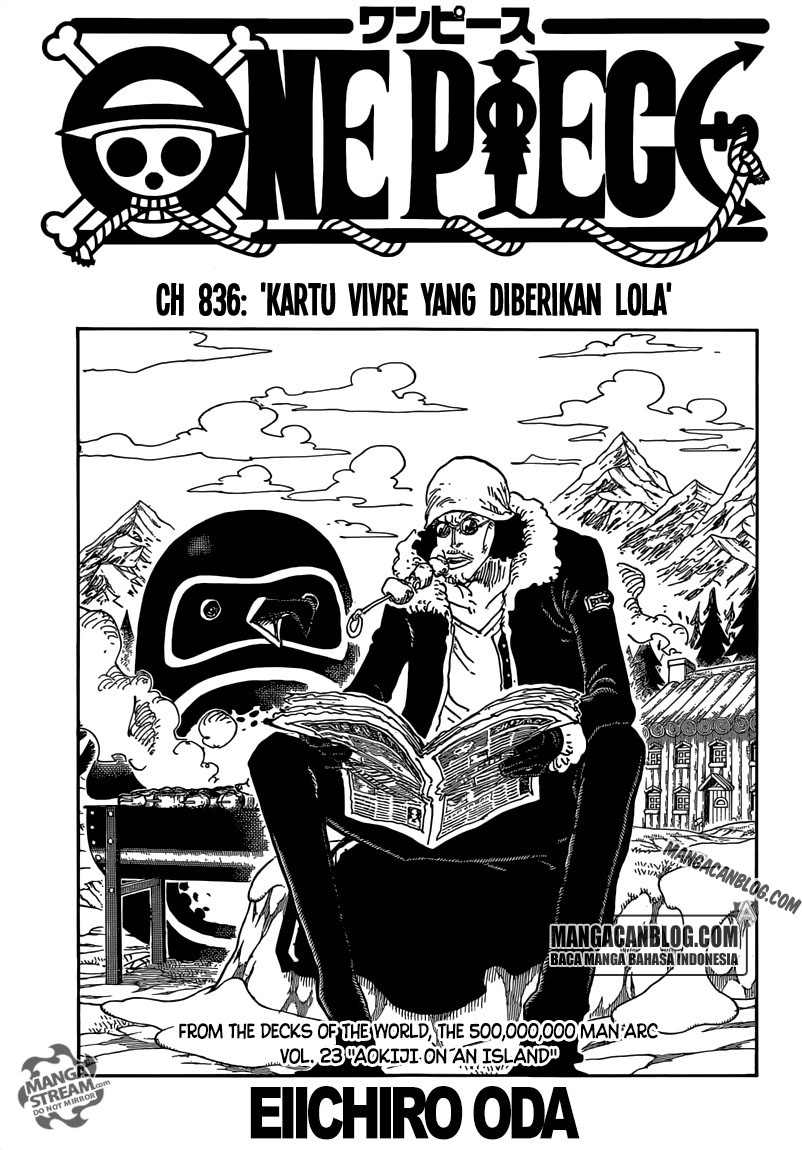 One Piece Chapter 836