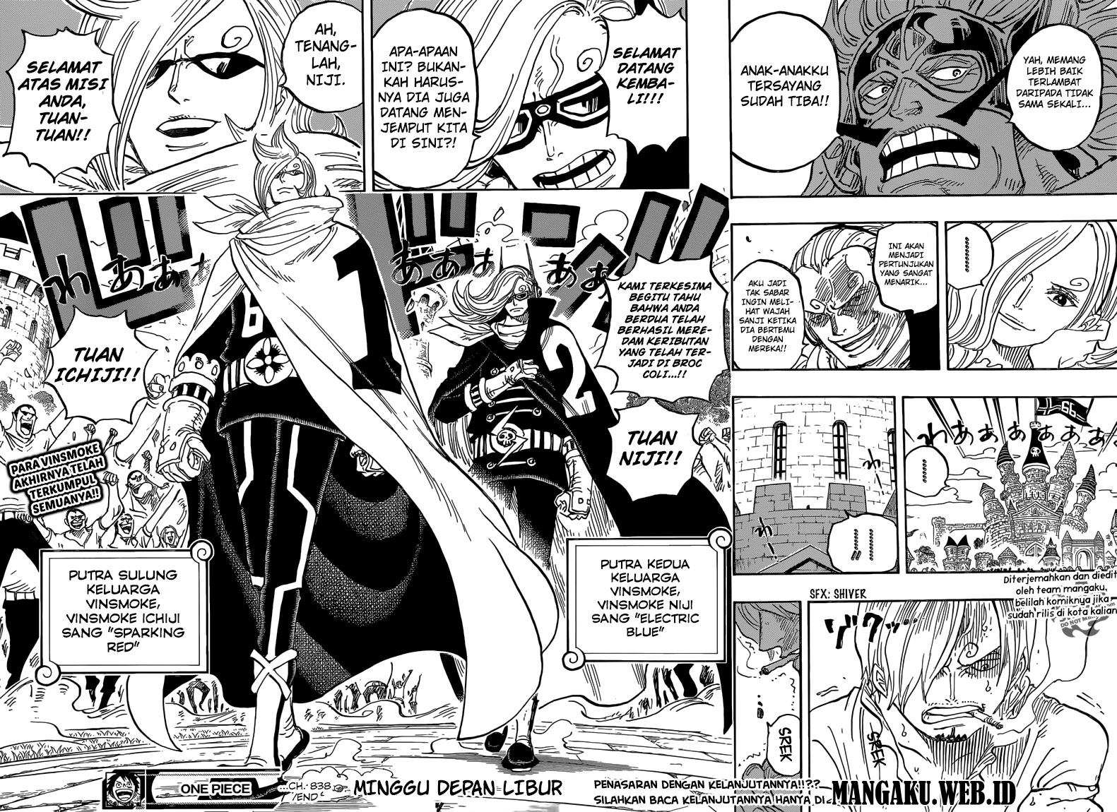 One Piece Chapter 838