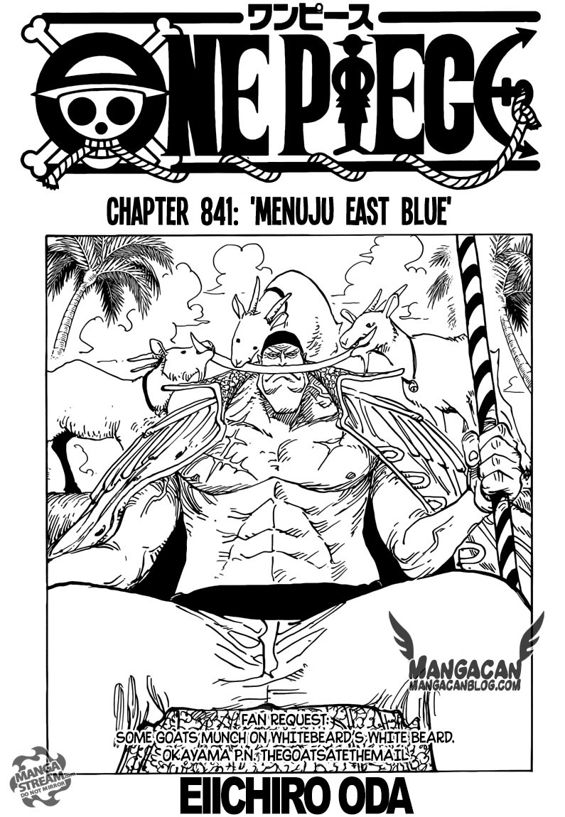 One Piece Chapter 841