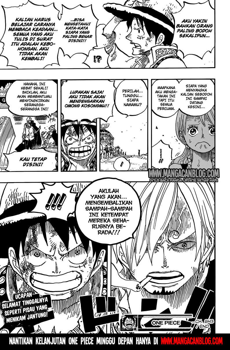 One Piece Chapter 843