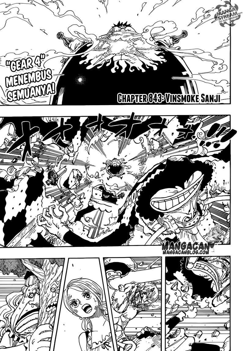 One Piece Chapter 843