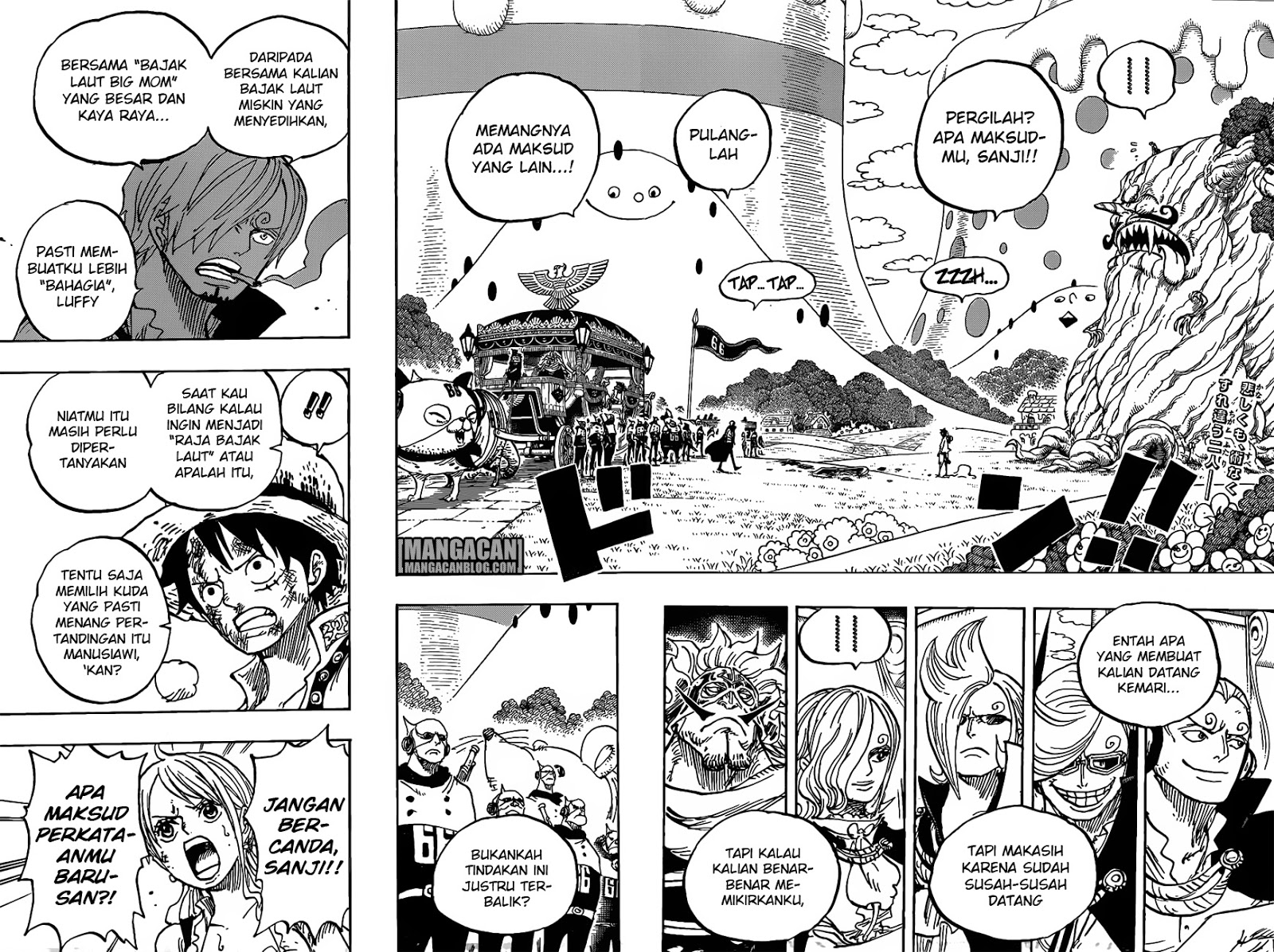 One Piece Chapter 844