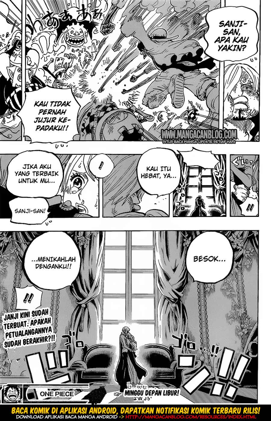 One Piece Chapter 845