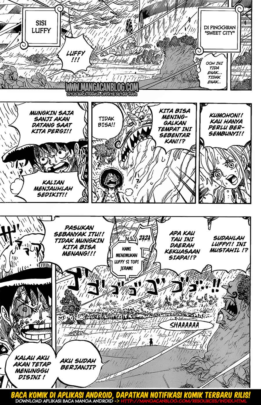 One Piece Chapter 845