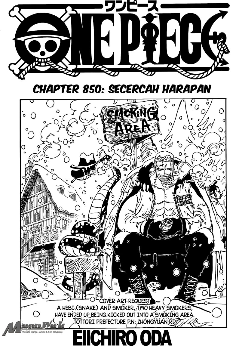 One Piece Chapter 850