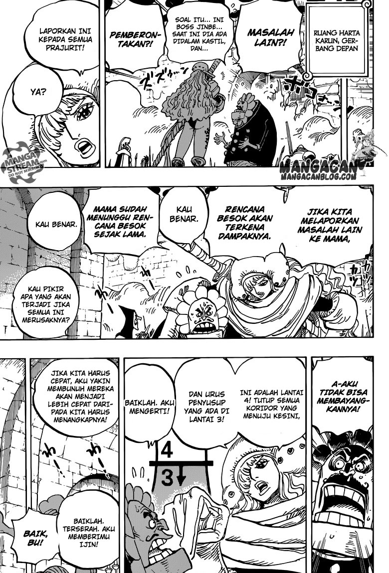 One Piece Chapter 852