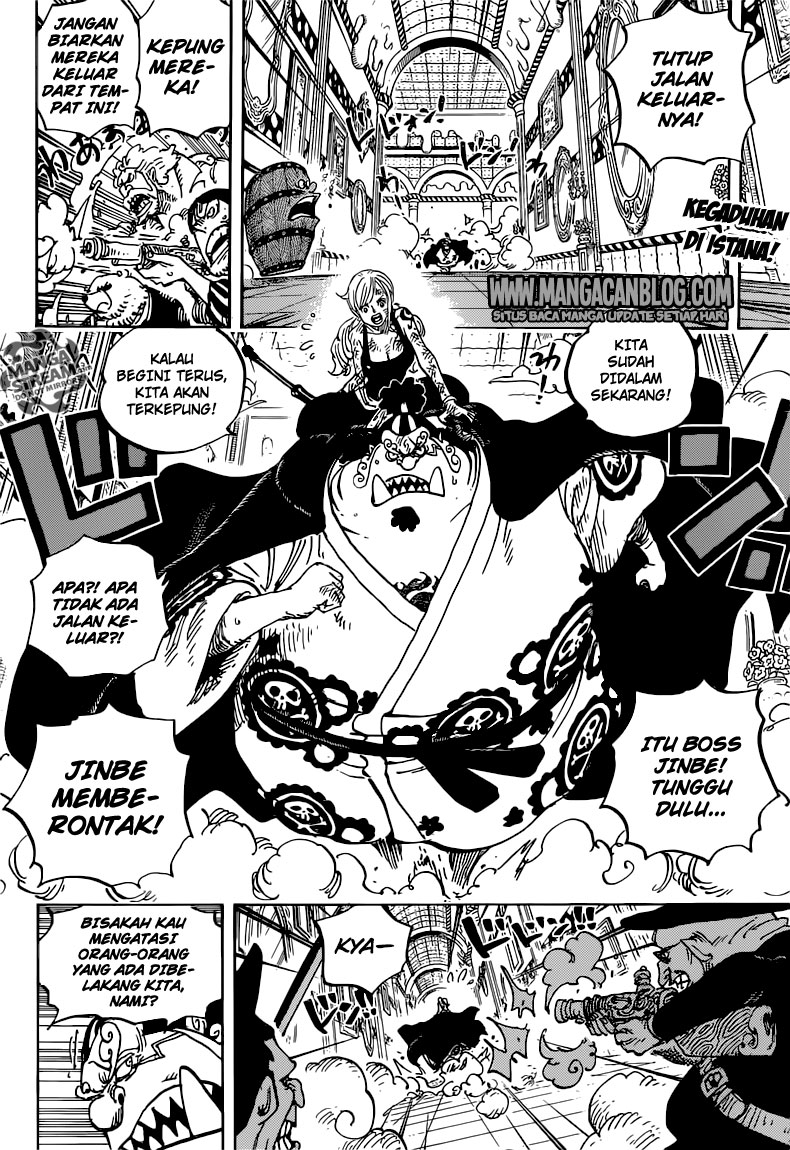 One Piece Chapter 854