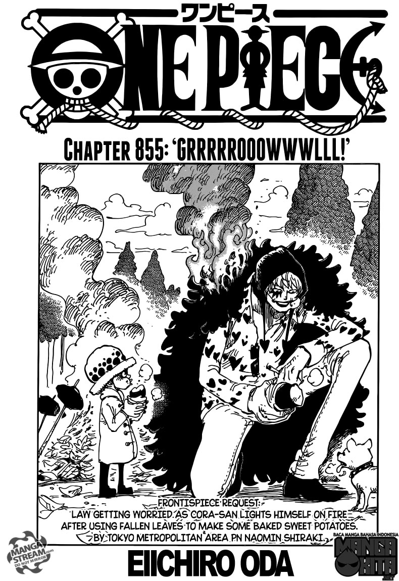 One Piece Chapter 855