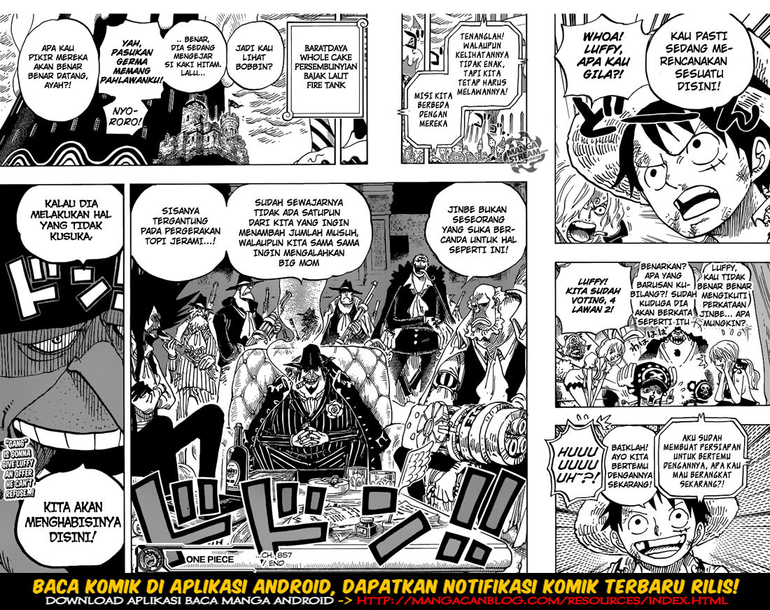 One Piece Chapter 857