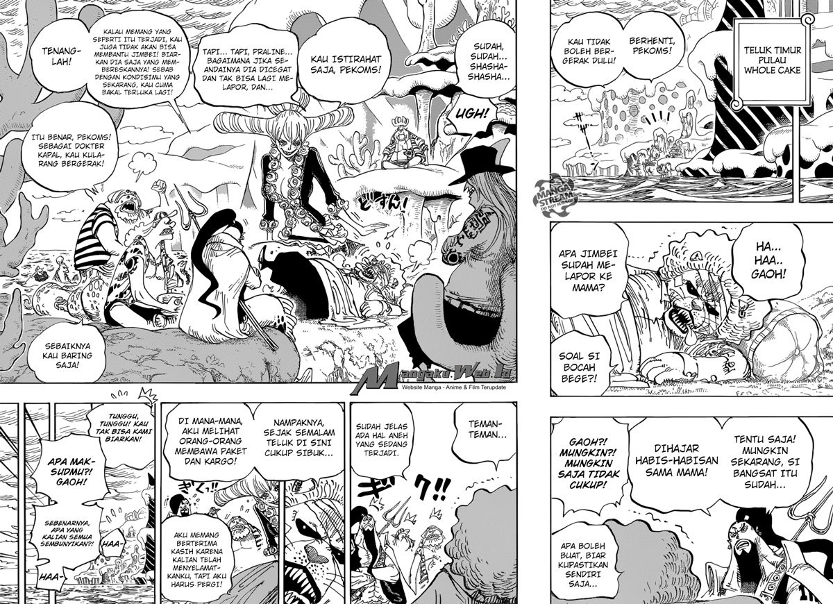 One Piece Chapter 858