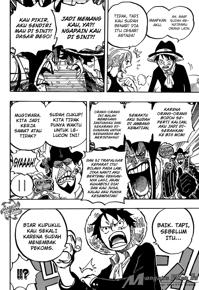 One Piece Chapter 858