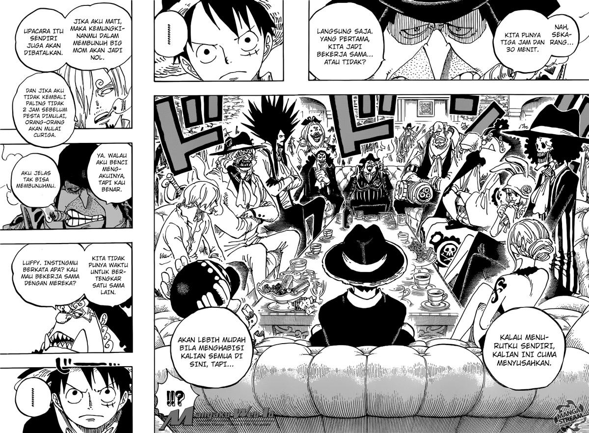 One Piece Chapter 858