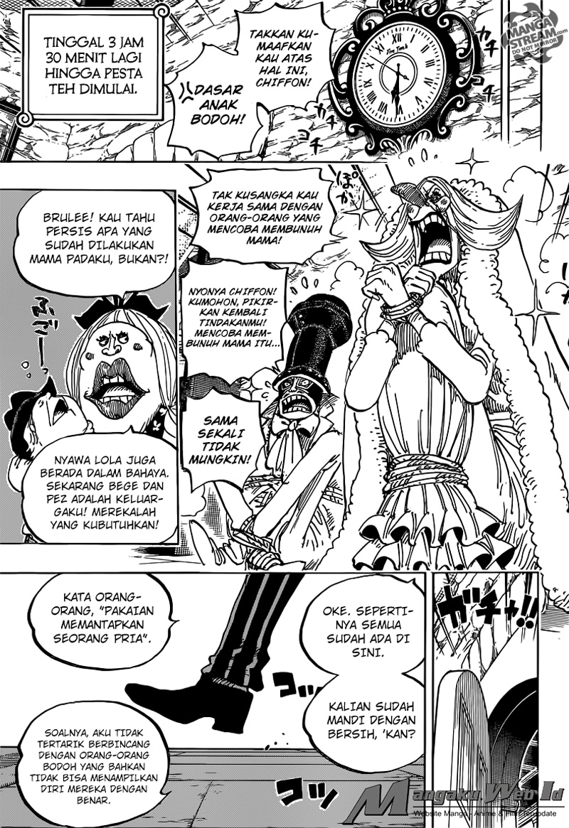 One Piece Chapter 858