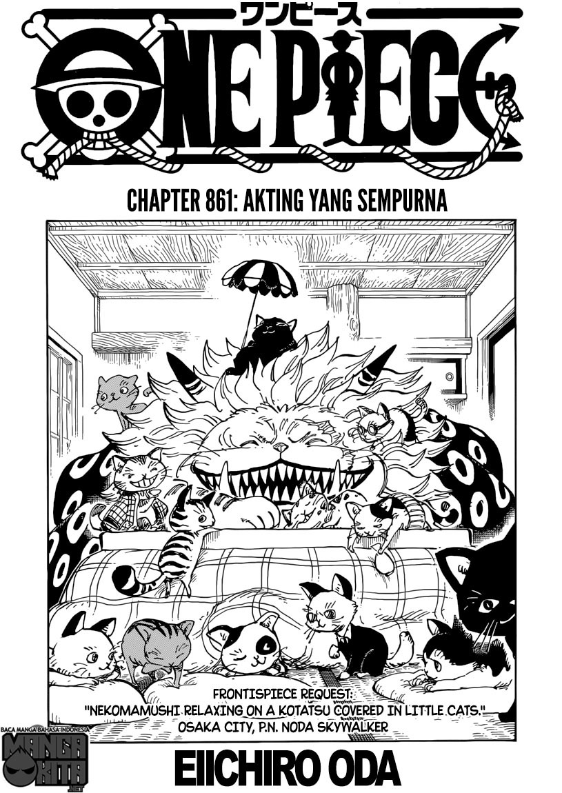 One Piece Chapter 861