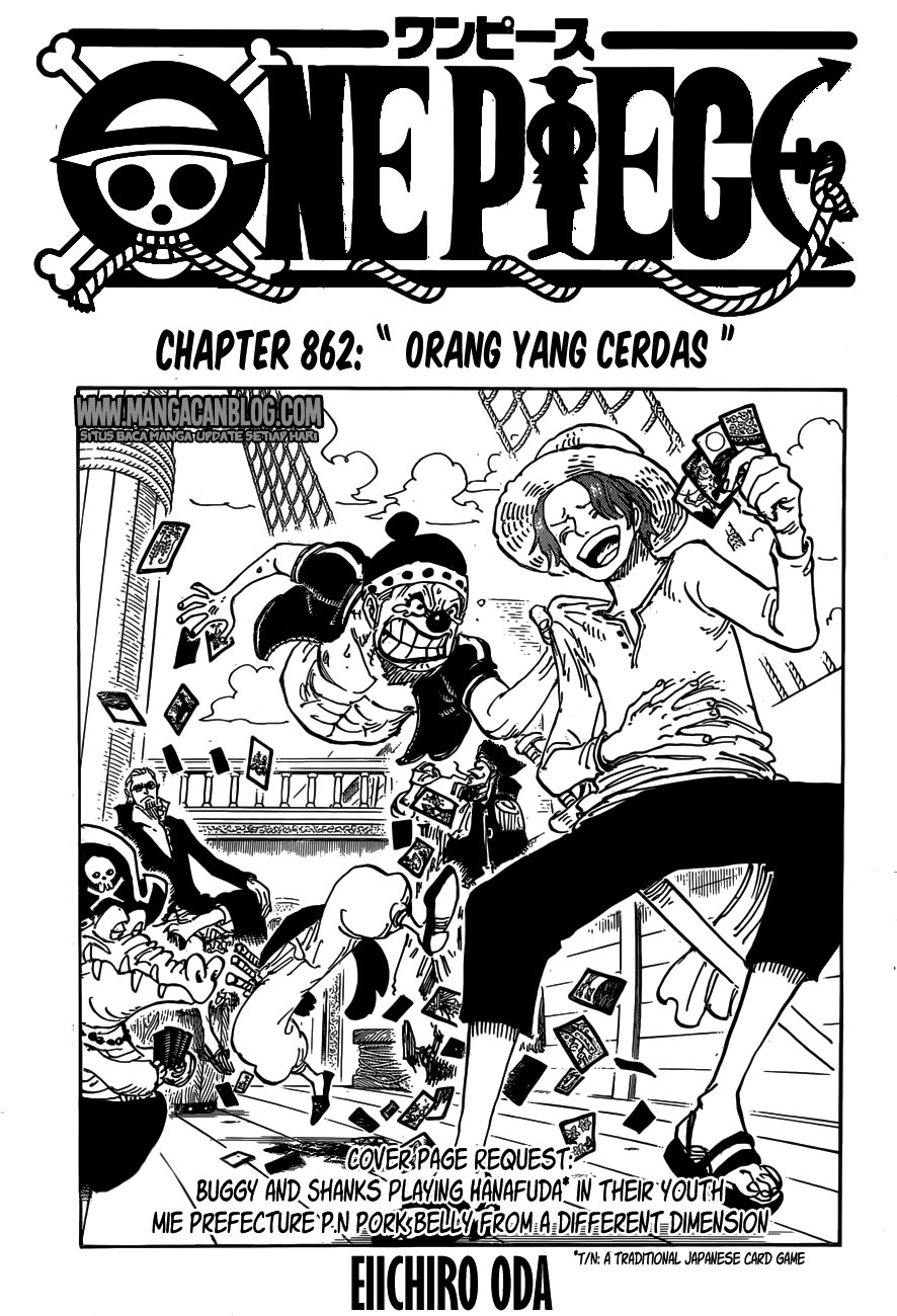 One Piece Chapter 862