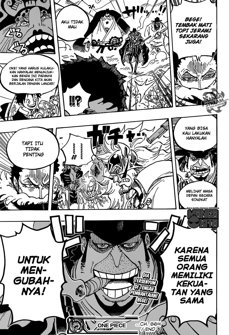 One Piece Chapter 864