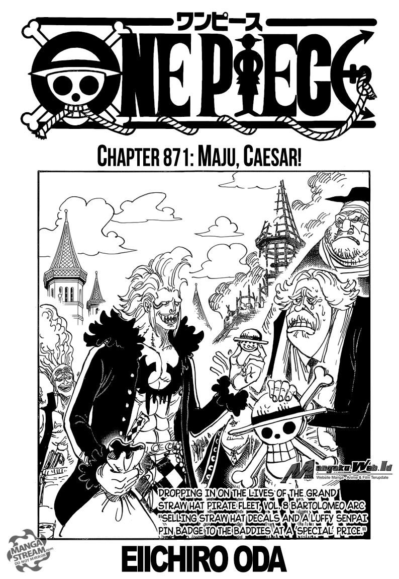 One Piece Chapter 871