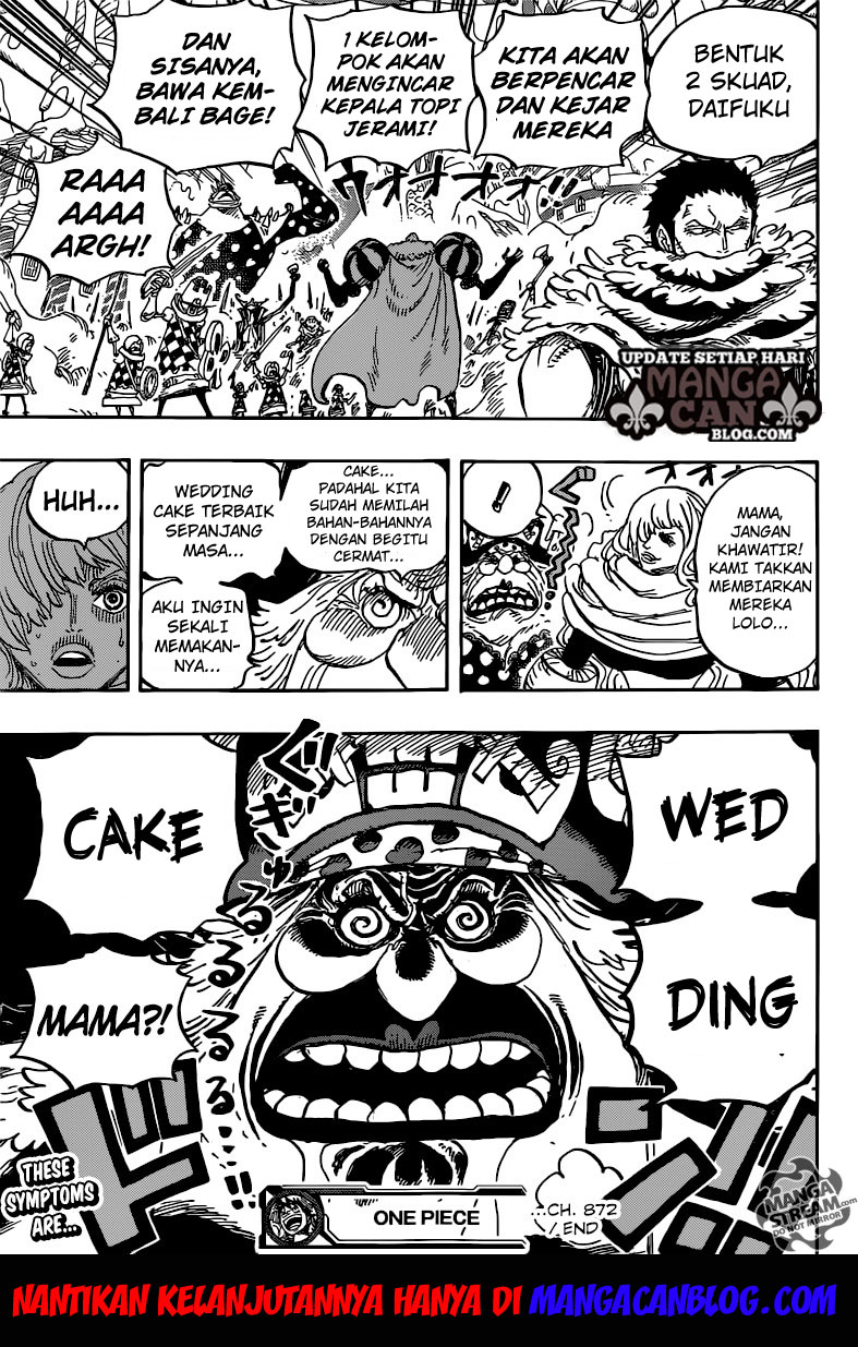 One Piece Chapter 872