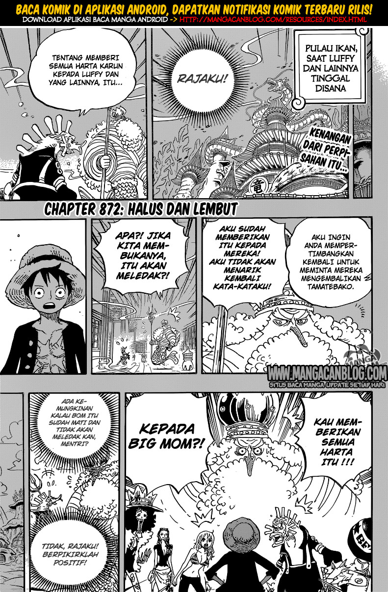 One Piece Chapter 872