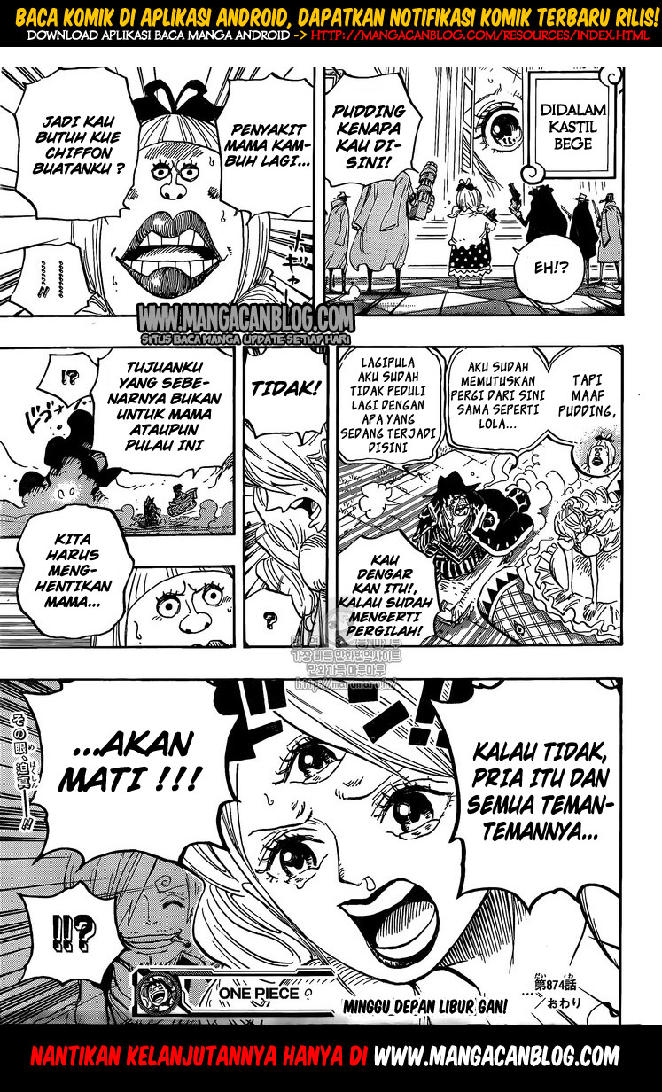 One Piece Chapter 874