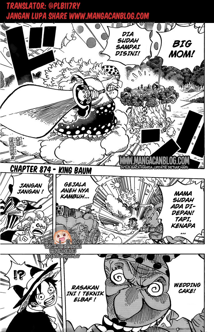 One Piece Chapter 874