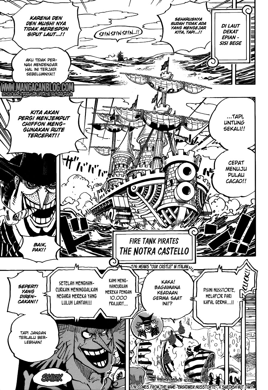 One Piece Chapter 882